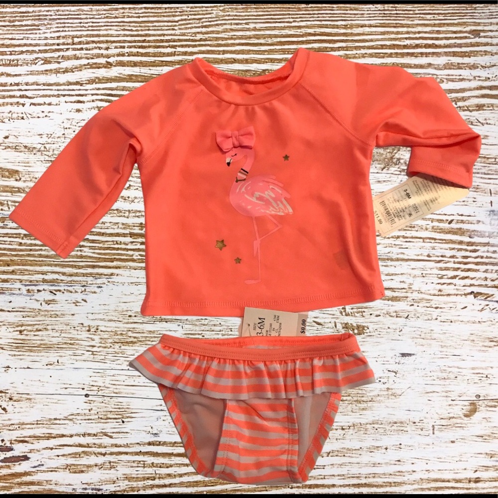 Cat & Jack UPF 50+ Swim Suit baby